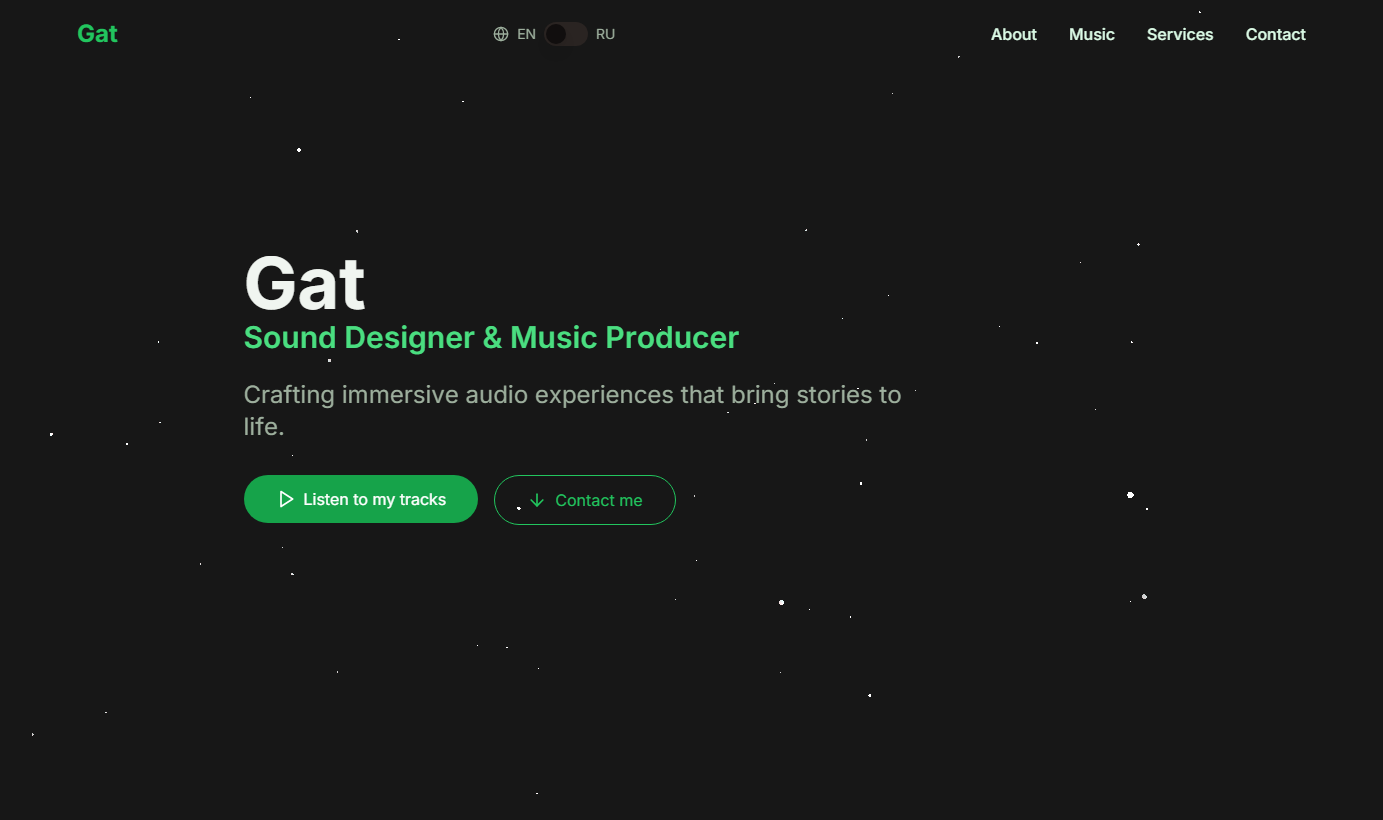 Gat - Sound Designer Portfolio